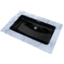 TOTO LT191#51 Lavatory Undercounter 20-1/2 X 12-3/8 Ebony
