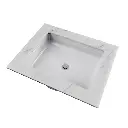 TOTO LT221#01 Atherton 17-3/4 x 13-3/8 Rectangular Uncercounter Lavatory Cotton