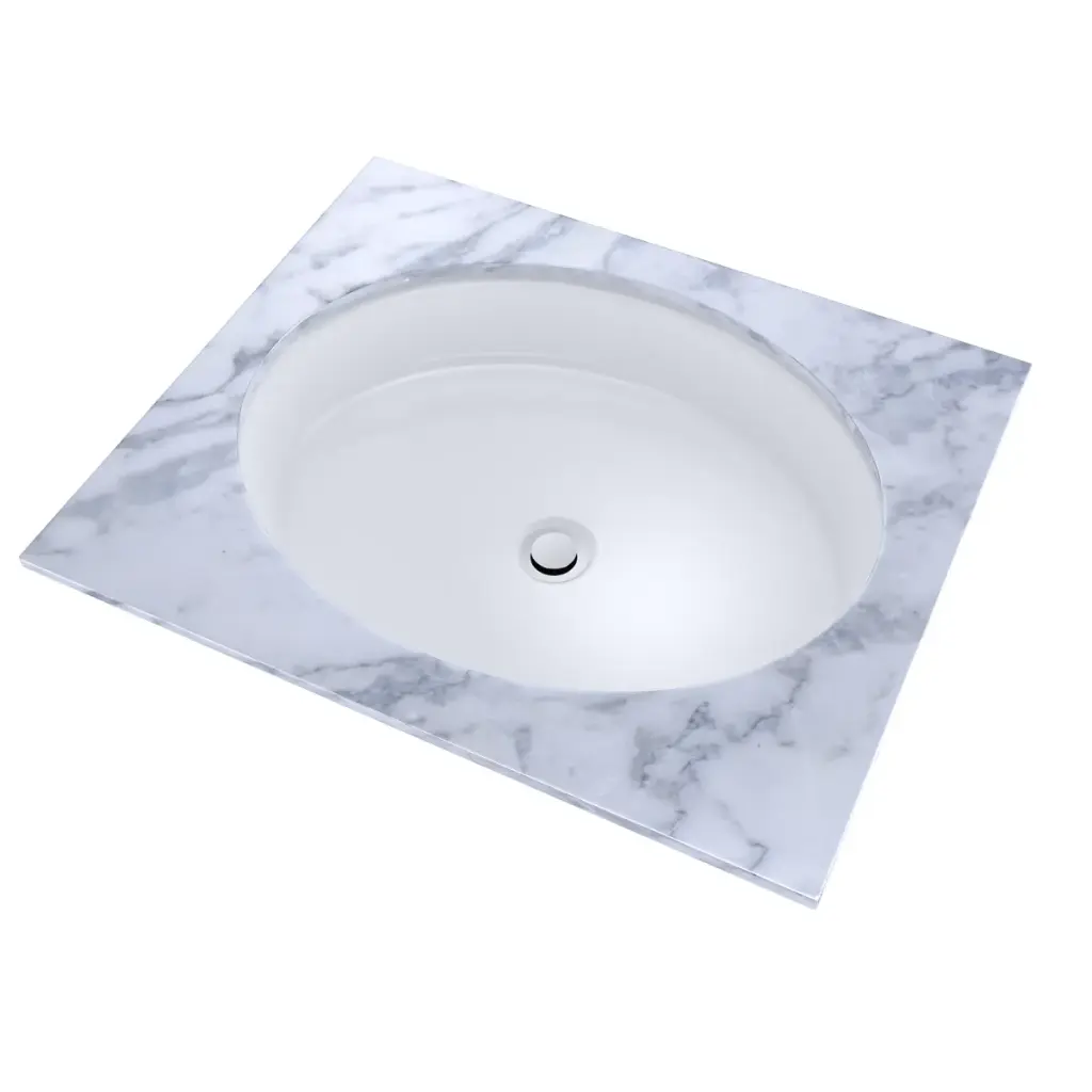 TOTO LT233#01 Oval 19 X 15 Undercounter Lav Cotton