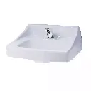 TOTO LT307R#01 1-Hole Wall Mount Lavatory Cotton