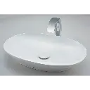 TOTO LT473G#01 Kiwami Oval Vessel Lavatory 