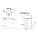TOTO LT483G#11 Uc  Lavatory  Maris Colonial White Ct