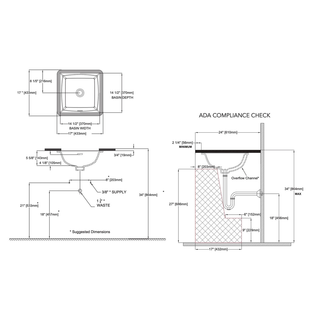 TOTO LT491G#01 Connelly Uc Lavatory Lakewood   Cotton