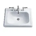 TOTO LT531.4#01 Promenade 4" Ctr Self Rim Lav Cotton