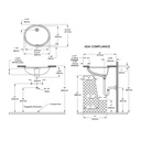 TOTO LT579G#11 Rendezvous Undercntr Ct Lav Colonial White