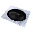TOTO LT597#51 Dantesca Undercntr Lavatory Ebony