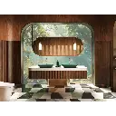 TOTO LT733#SCR Rectangular Vessel Lavatory