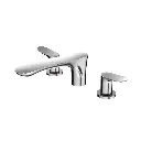TOTO TBG01201U#CP Trim,Roman Tub Filler,Go(3H) Chrome Plated