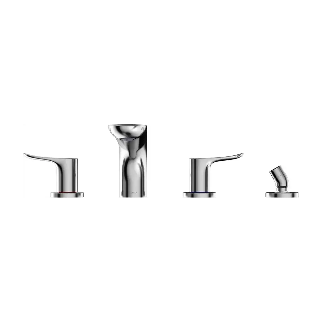TOTO TBG01202U#CP Trim,Roman Tub Filler,Go(4H) Chrome Plated
