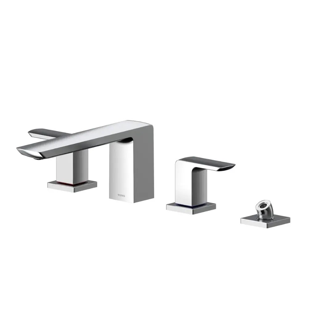 TOTO TBG02202U#CP Trim,Roman Tub Filler,Gr (4H) Chrome Plated W/O Hs