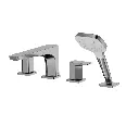 TOTO TBG07202U#CP Trim,Roman Tub Filler,Ge (4H) Chrome Plated W/O Hs
