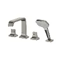 TOTO TBG08202U#PN Trim,Roman Tub Filler,Gc (4H) Polished Nickel W/O Hs