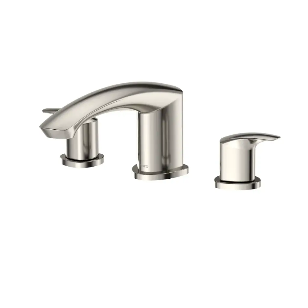 TOTO TBG09201U#PN Trim,Roman Tub Filler,Gm (3H) Polished Nickel W/O Hs