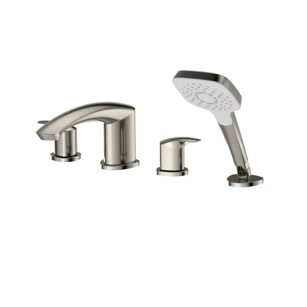 TOTO TBG09202U#PN Trim,Roman Tub Filler,Gm (4H) Polished Nickel W/O Hs