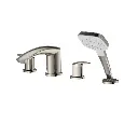 TOTO TBG09202U#PN Trim,Roman Tub Filler,Gm (4H) Polished Nickel W/O Hs