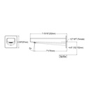 TOTO TBG10001U#BN Bathroom Wall Mount Tub Spout Brushed Nickel