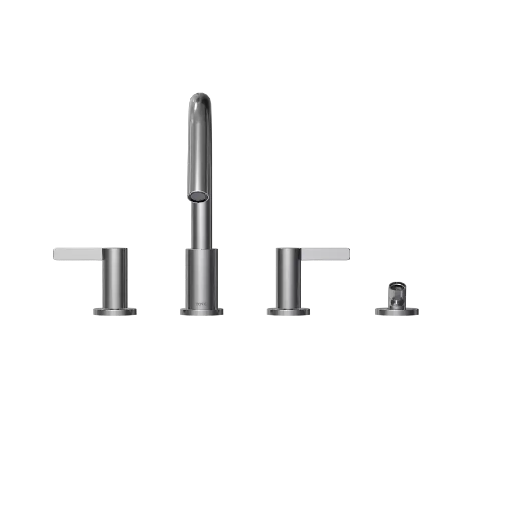 TOTO TBG11202UA#BN Trim,Roman Tub Filler,Gf (4H)Brushed Nickel W/O Hs