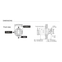 TOTO TBN01102U#MBL 2Way Div Valve W/O Off G