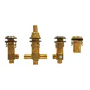 TOTO TBN02203U#BN Valve,Tub Filler(4H) Brushed Nickel,Ge,Gm,Gb,Gf