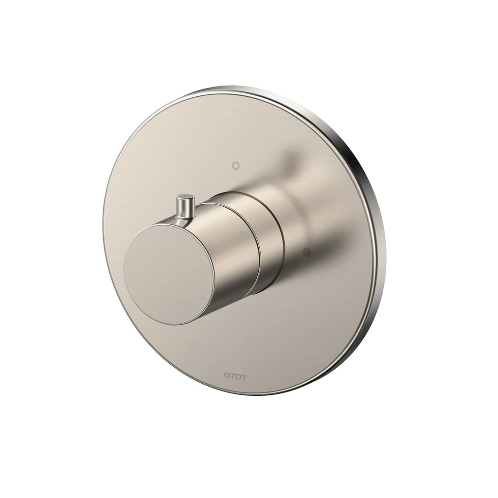 TOTO TBV01102U#BN 3Way Div Trim W/Off,G,Round Brushed Nickel