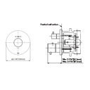 TOTO TBV01407U#BN Thermo Vol Ctrl Valve,G,Round Brushed Nickel
