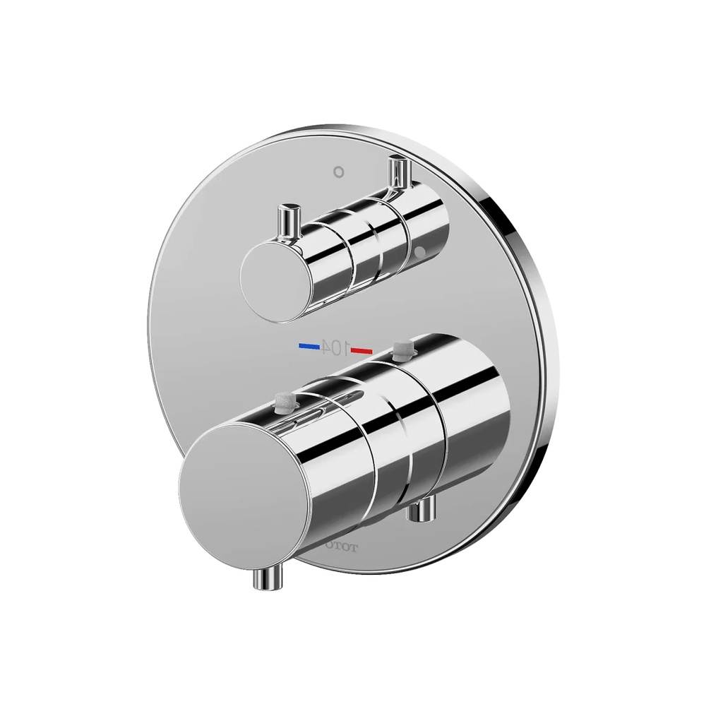 TOTO TBV01407U#CP Thermo Vol Ctrl Valve,G,Round Chrome Plated