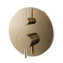 TOTO TBV01802U#PBR Trim Round For Pbv W/Div Polished Bronze