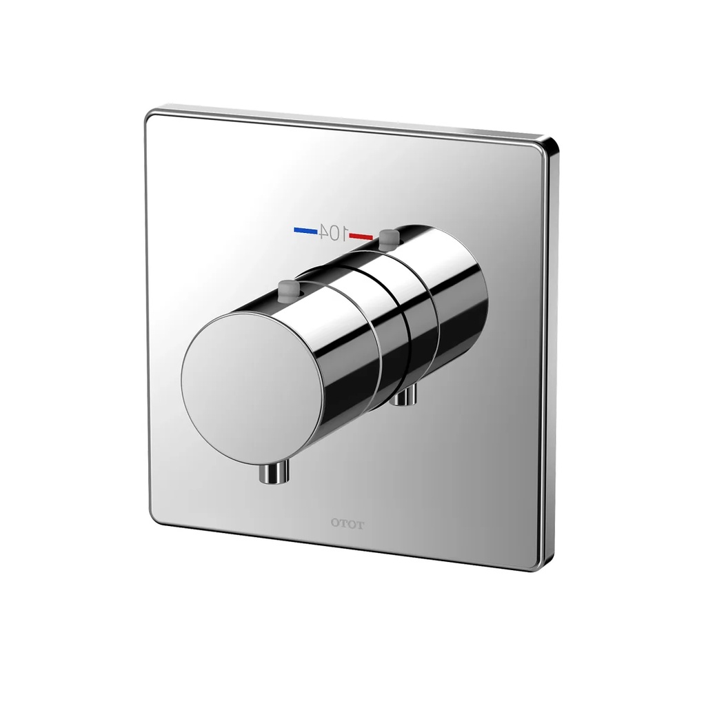 TOTO TBV02401U#CP Thermo Valve,G,Square Chrome Plated