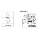 TOTO TBV02403U#BN Thermo Vol Ctrl Valve,G,Square Brushed Nickel