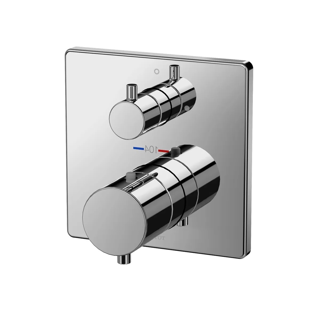 TOTO TBV02403U#CP Thermo Vol Ctrl Valve,G,Square Chrome Plated