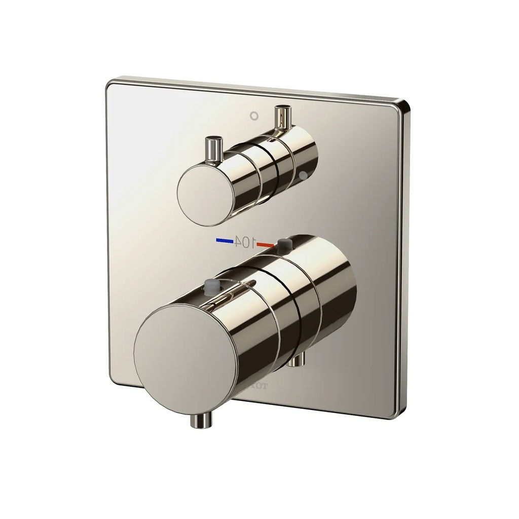 TOTO TBV02403U#PN Thermo Vol Ctrl Valve,G,Square Polished Nickel