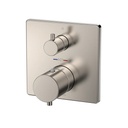 TOTO TBV02404U#BN Thermo 2Way Div Valve,G,Square Brushed Nickel W/ Shut Off