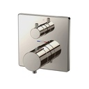 TOTO TBV02404U#PN Thermo 2Way Div Valve,G,Square Polished Nickel W/ Shut Off