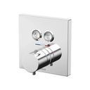 TOTO TBV02406U#CP Thermo 2Way Push Button Valve Chrome Plated W/ Shutoff