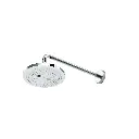 TOTO TBW01004U1#CP Sh,8.5",2 Mode,2.5Gpm,G,Round Chrome Plated