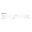 TOTO TBW01027U#CP Shower Hose Pvc 63"