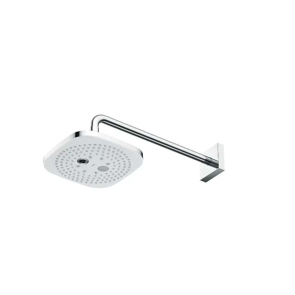TOTO TBW02004U1#CP Sh,8.5",2 Mode,2.5Gpm,G,Square Polished Chrome