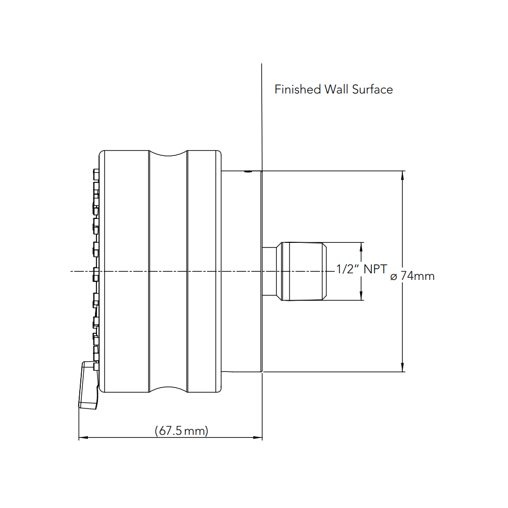 TOTO TBW07017U#CP Body Spray (Round) 1.5Gpm