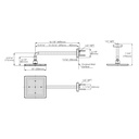 TOTO TBW08002U4#CP Rain Shower Square 10" 1.75Gpm