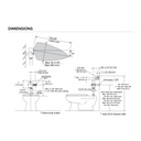 TOTO TET1UBX32#CP Efv Exposed Toilet 1.0 Gpf Rw