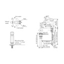 TOTO TLG07301U#BN Faucet,Single Lav, Ge 1.2Gpm Brushed Nickel W/ Popup