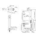 TOTO TLG07305U#PN Faucet, Single Lav, Ge (L) 1.2Gpm Polished Nickel W/Popup
