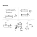 TOTO YT408S6RU#CP Towel Bar,L=24" Series L(Square),Chrome