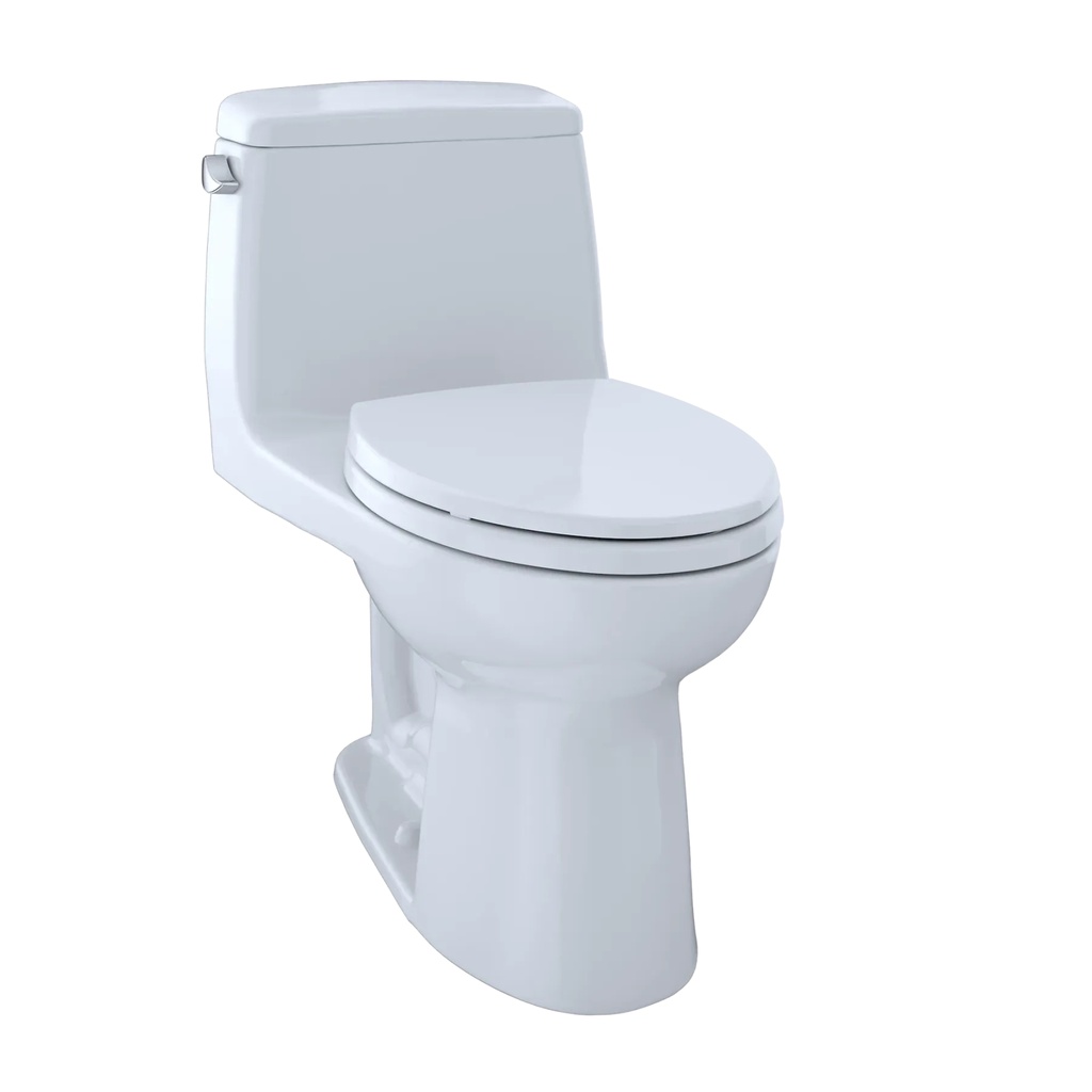 TOTO MS854114SL Ultramax One Piece Elongated Toilet Cotton Right Lever