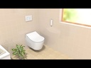 TOTO CWT4494049CMFG#MS SX Wall Hung Toilet With Washet Cotton