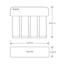 Pentair 4 Stage GR/O System 75GPD
