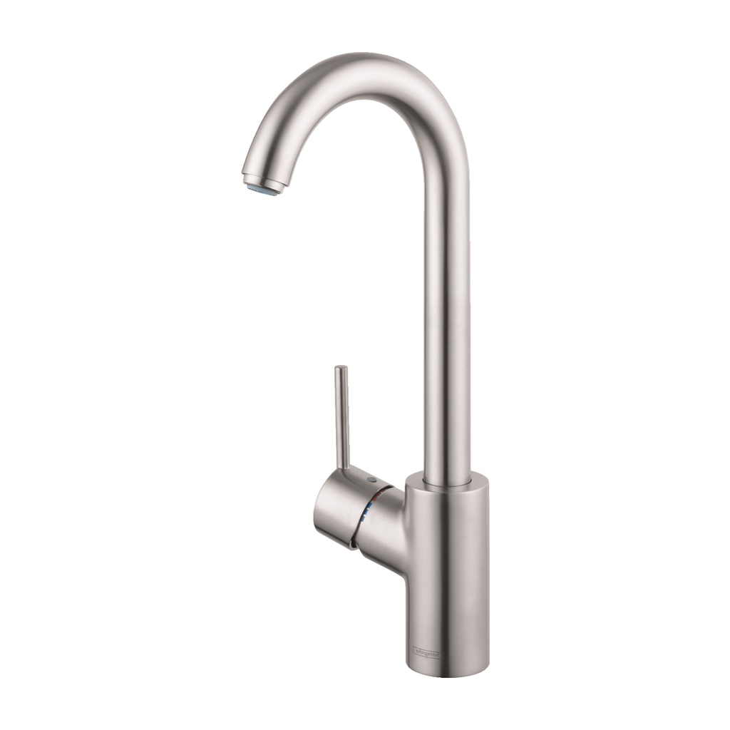 Hansgrohe 04287800 Talis S Bar Faucet Steel Optik