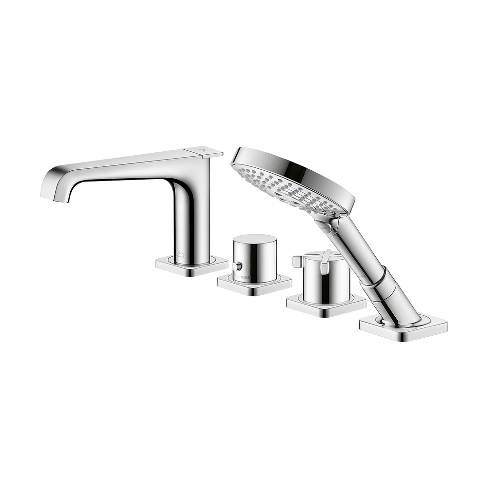 Hansgrohe 36413001 Axor Citterio E 4 Hole Thermostatic Roman Tub Faucet Chrome