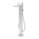 Hansgrohe 47440001 Axor Freestanding Tub Filler Trim With 1.75 GPM Handshower Chrome/ Mirror Glass