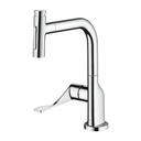 Hansgrohe 39863001 Citterio Select 2-Spray Kitchen Faucet, Pull-Out